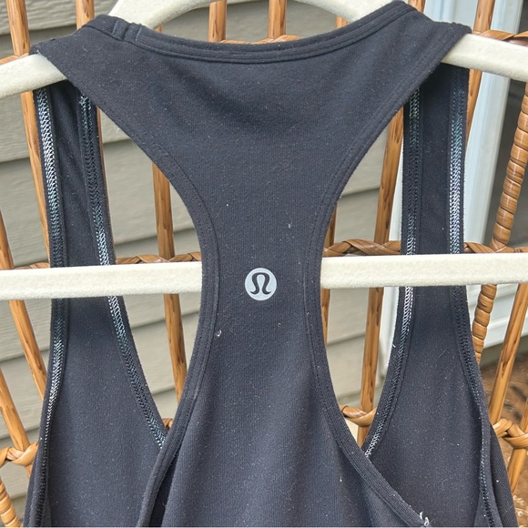 Lululemon black racerback tank - Picture 5 of 7